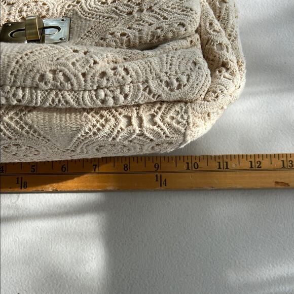 Imoshion Elegant Cream Lace Shoulder Bag - Picture 8 of 15